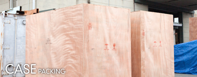 ケース梱包（木箱梱包）