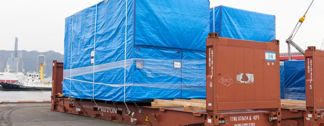 コンテナーラッシング